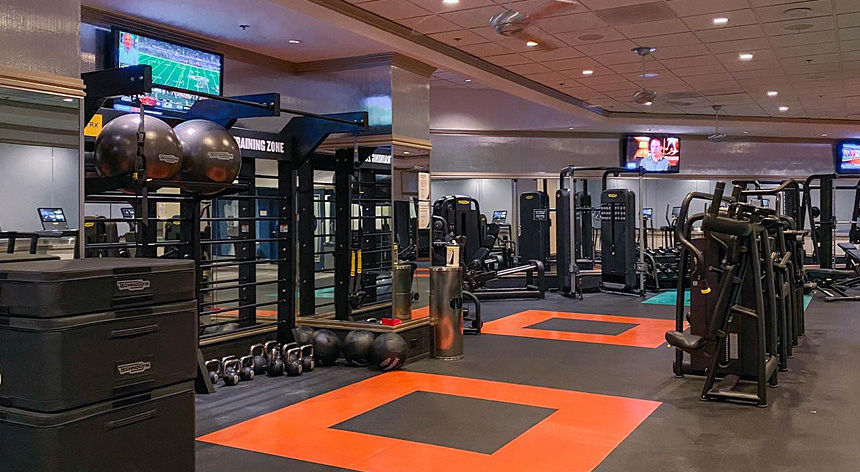 Interior Fitness Facility No Guests