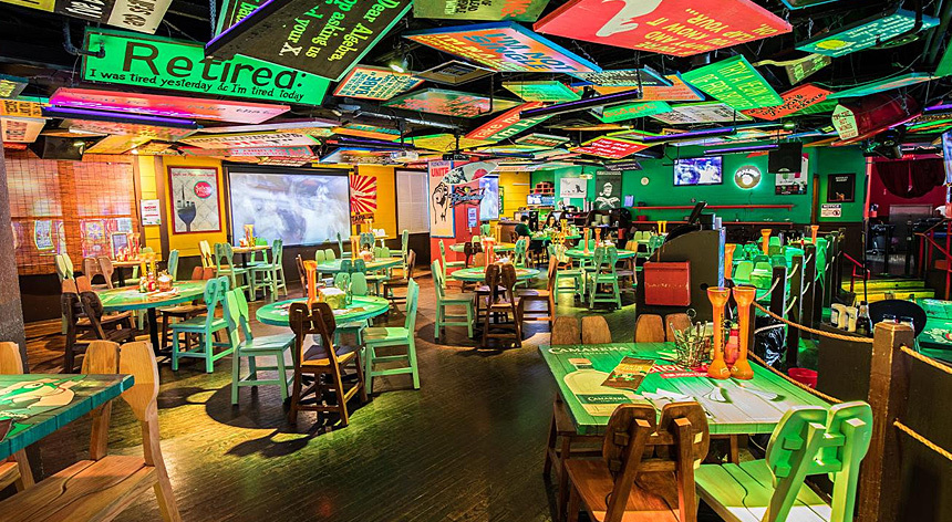 Señor Frog's restaurant interior