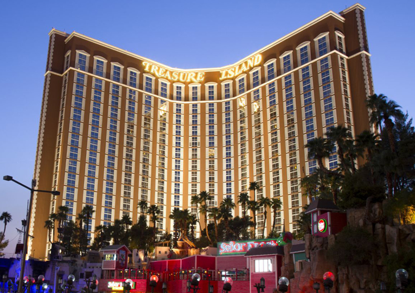 Treasure Island Hotel and Casino exterior